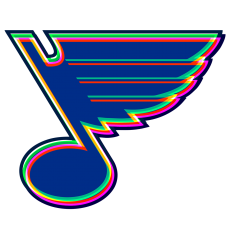 Phantom St. Louis Blues logo custom vinyl decal