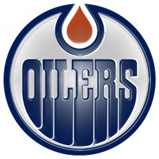 Edmonton Oilers Plastic Effect Logo custom vinyl decal