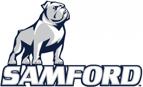 Samford Bulldogs 2016-Pres Primary Logo custom vinyl decal