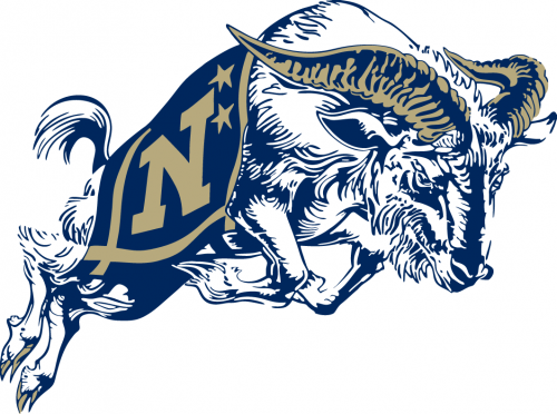 Navy Midshipmen 1998-Pres Secondary Logo 02 heat sticker