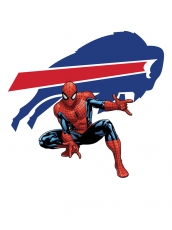 Buffalo Bills Spider Man Logo custom vinyl decal