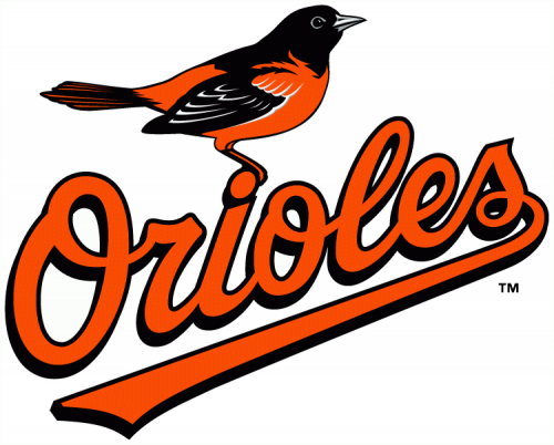 Baltimore Orioles 2009-2018 Primary Logo heat sticker