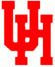 Houston Cougars 1962-1994 Primary Logo heat sticker