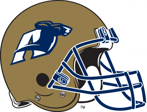 Akron Zips 2002-Pres Helmet Logo custom vinyl decal