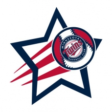 Minnesota Twins Baseball Goal Star logo heat sticker
