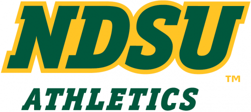 North Dakota State Bison 2012-Pres Wordmark Logo 01 heat sticker