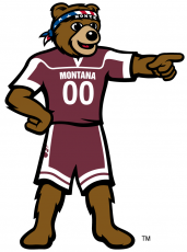 Montana Grizzlies 2010-Pres Mascot Logo 01 custom vinyl decal