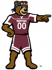 Montana Grizzlies 2010-Pres Mascot Logo 01 heat sticker