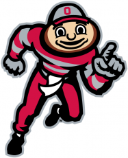 Ohio State Buckeyes 2003-Pres Mascot Logo 01 heat sticker