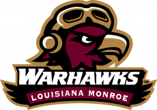 Louisiana-Monroe Warhawks 2006-2010 Mascot Logo heat sticker