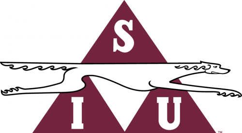 Southern Illinois Salukis 1964-1976 Primary Logo heat sticker