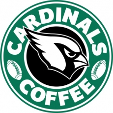 Arizona Cardinals starbucks coffee logo custom vinyl decal
