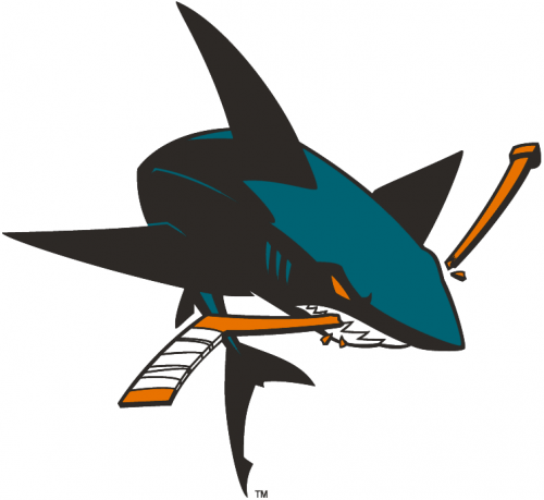 San Jose Sharks 2008 09-Pres Secondary Logo heat sticker