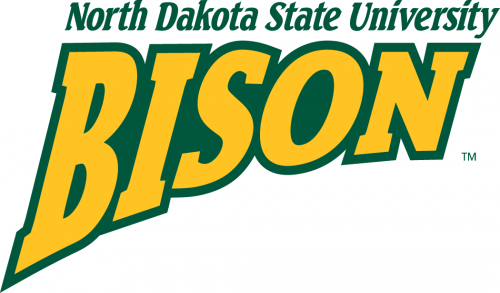 North Dakota State Bison 2005-2011 Wordmark Logo 01 heat sticker