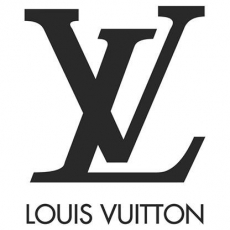 Louis Vuitton brand logo 01 custom vinyl decal
