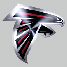 Atlanta Falcons Stainless steel logo heat sticker