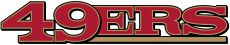 San Francisco 49ers 2009-Pres Wordmark Logo heat sticker