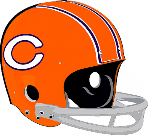 Clemson Tigers 1969 Helmet Logo custom vinyl decal