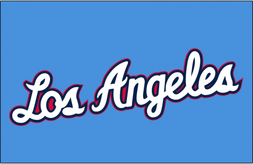 Los Angeles Clippers 2013-2014 Jersey Logo custom vinyl decal