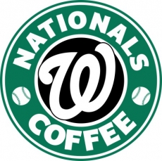 Washington Nationals Starbucks Coffee Logo heat sticker