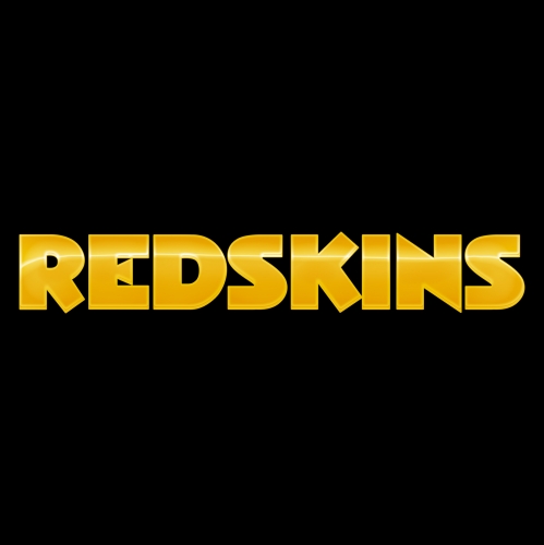 Washington Redskins Crystal Logo custom vinyl decal