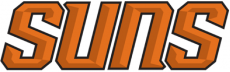 Phoenix Suns 2012-2013 Pres Wordmark Logo 2 custom vinyl decal