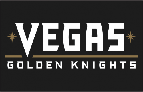 Vegas Golden Knights 2017 18-Pres Wordmark Logo 03 heat sticker