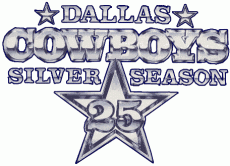 Dallas Cowboys 1984 Anniversary Logo custom vinyl decal