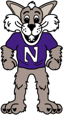 Northwestern Wildcats 1998-Pres Mascot Logo heat sticker