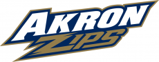 Akron Zips 2002-Pres Wordmark Logo custom vinyl decal