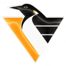 Pittsburgh Penguins Crystal Logo heat sticker