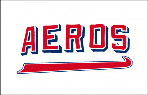 Wichita Aeros 1970-1971 Jersey Logo heat sticker