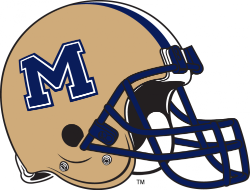 Montana State Bobcats 2004-2012 Helmet heat sticker