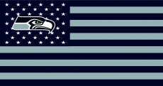 Seattle Seahawks Flag001 logo custom vinyl decal