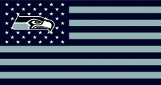 Seattle Seahawks Flag001 logo heat sticker