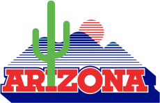 Arizona Wildcats 1983-2002 Alternate Log heat sticker