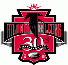 Atlanta Falcons 1995 Anniversary Logo custom vinyl decal