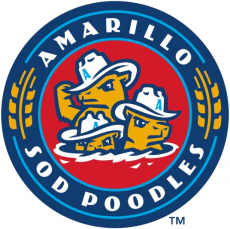 Amarillo Sod Poodles 2019-Pres Alternate Logo 2 heat sticker