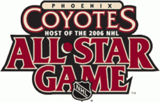 NHL All-Star Game 2005-2006 Unused Logo heat sticker