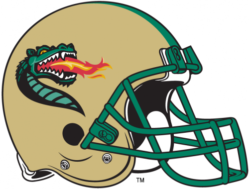 UAB Blazers 1996-2007 Helmet Logo heat sticker