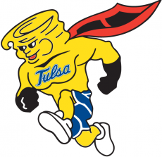 Tulsa Golden Hurricane 2000-2008 Mascot Logo custom vinyl decal