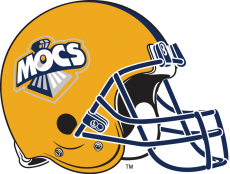 Chattanooga Mocs 2001-2007 Helmet Logo heat sticker