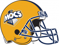 Chattanooga Mocs 2001-2007 Helmet Logo custom vinyl decal