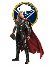 Buffalo Sabres Thor Logo heat sticker