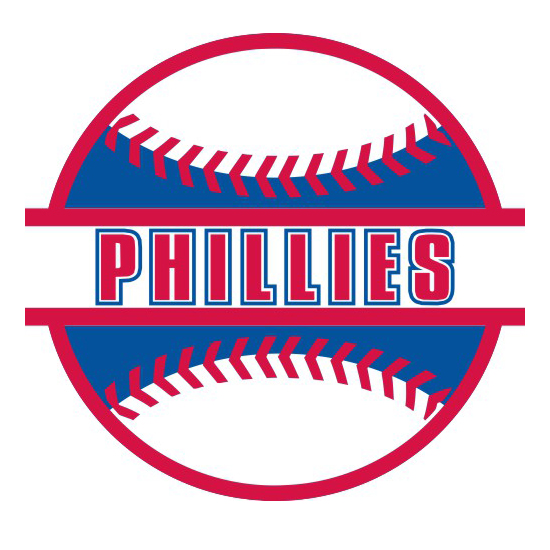 Baseball Philadelphia Phillies Logo custom vinyl decal [STK-MLB-Ball ...