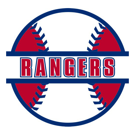 Baseball Texas Rangers Logo custom vinyl decal [STK-MLB-Ball-028] - $1. ...