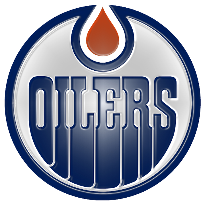 Edmonton Oilers Plastic Effect Logo custom vinyl decal [STK-NHL-Plastic ...